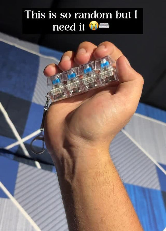 Flidklik Keyboard Keychain